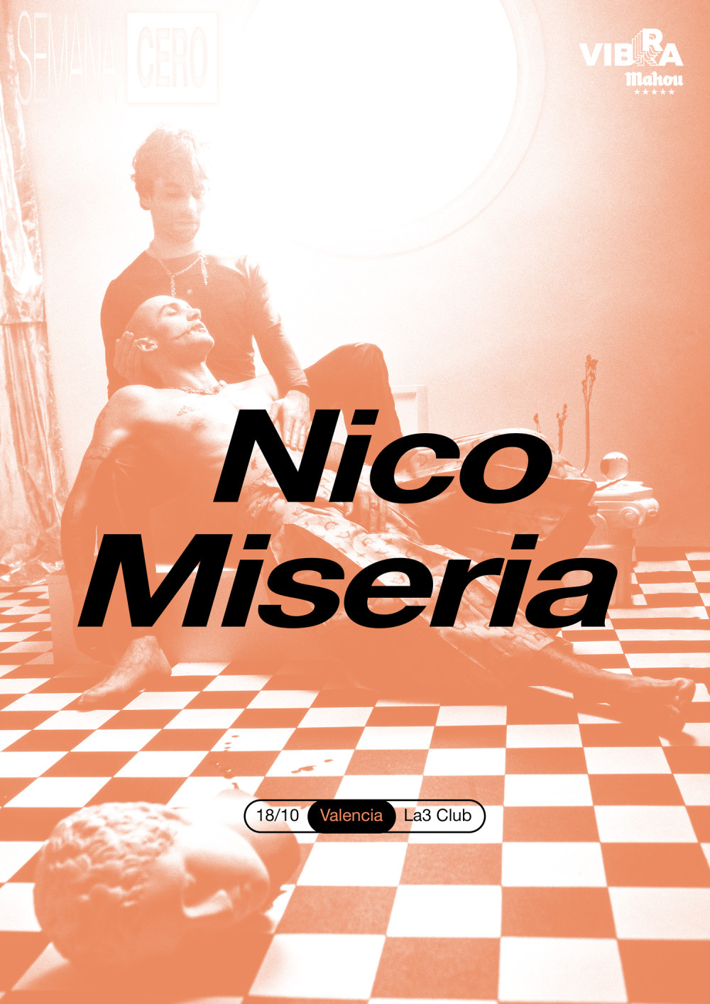 Nico Miseria aterriza en Valencia el 18 de&nbsp;octubre