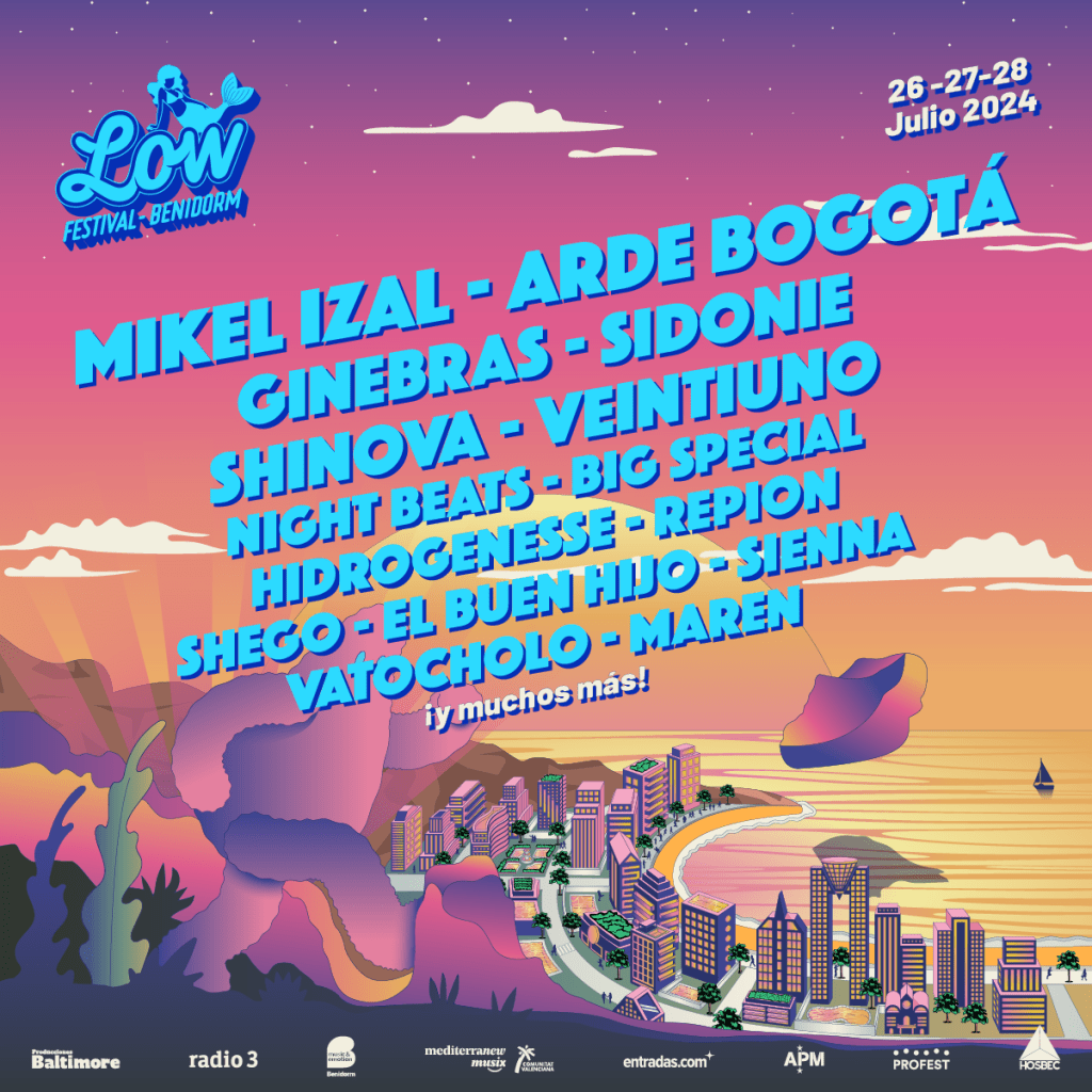Arde Bogotá, Sidonie, Veintiuno o Night Beats entre las siete nuevas confirmaciones de Low Festival&nbsp;2024