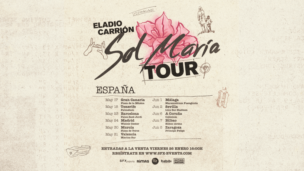 La gira de Eladio Carrión tendrá parada en&nbsp;Murcia