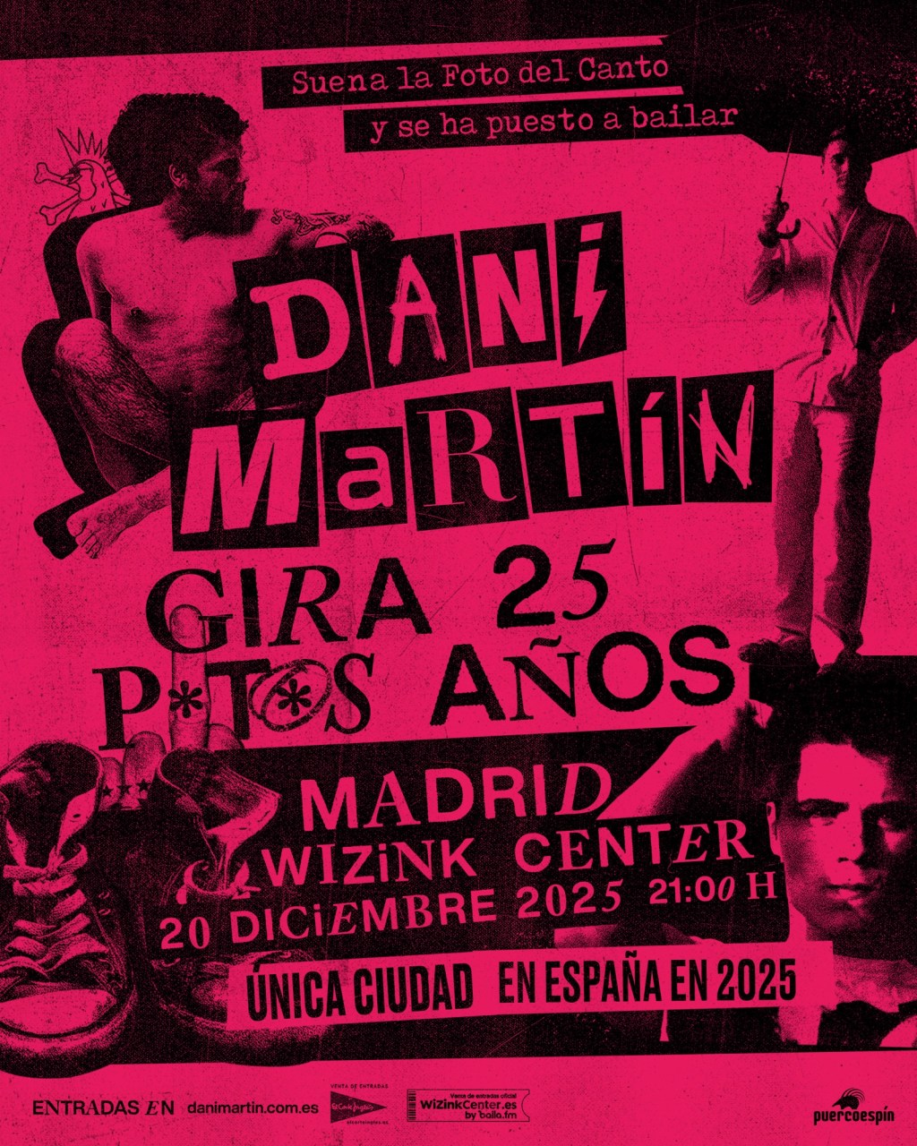 Dani Martin pone fecha a la única ciudad de España en su&nbsp;gira