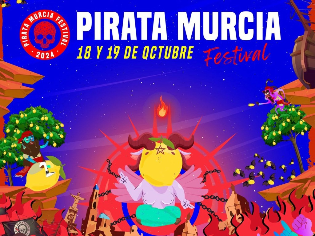 Pirata Murcia Festival anuncia sus primeros nombres y pone a la venta las&nbsp;entradas