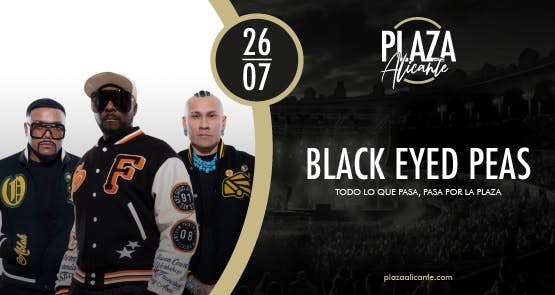 Black Eyed Peas aterrizará en La Plaza de Toros de Alicante en una&nbsp;semana