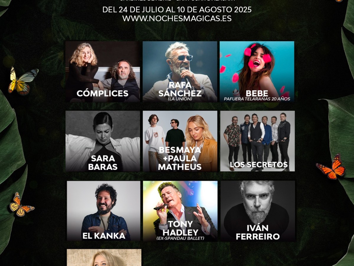 Los Secretos, Paula Mattheus y Besmaya se suman al cartel del Festival Noches Mágicas&nbsp;2025