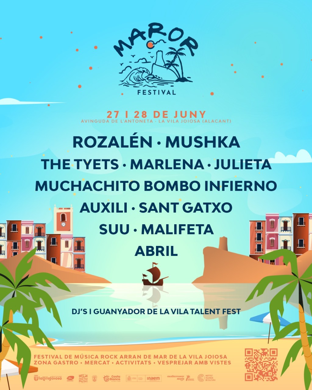 La segunda edición de Maror Festival se presenta en La Vila Joiosa con una propuesta única junto al&nbsp;mar