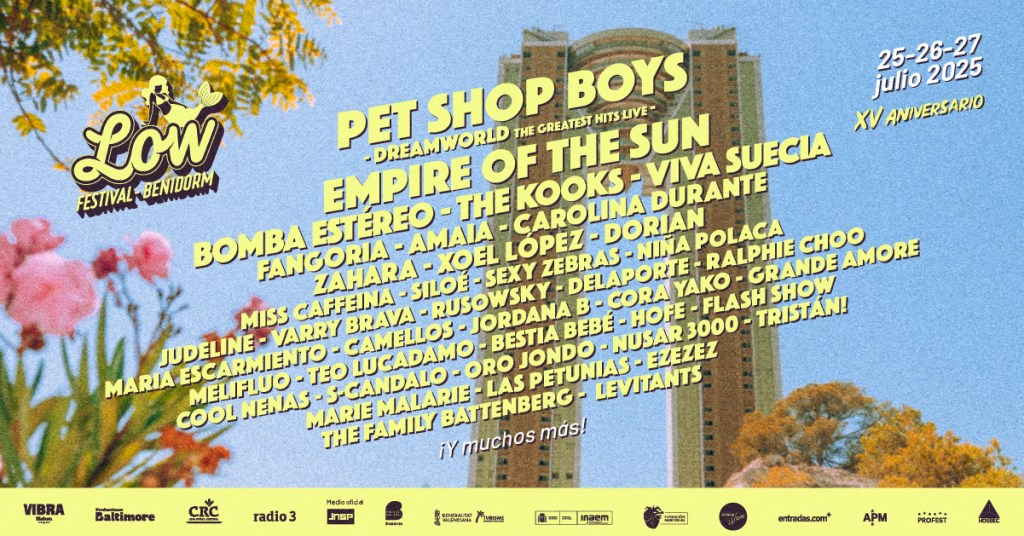 Fangoria, Sexy Zebras y Niña Polaca lideran las 8 nuevas confirmaciones para la XV edición de Low Festival&nbsp;Benidorm